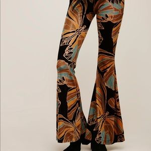 Float Away Velvet Flare Pants